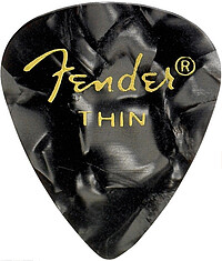 Fender® Picks 351 black moto *  