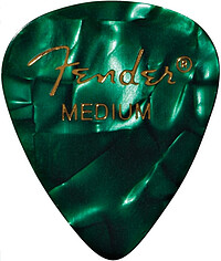 Fender® Picks 351 medium/​green moto (12) 