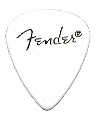 Fender® Plectren 351 heavy/​weiß  
