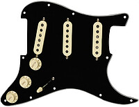 Fender® Prewired PG Strat® TexMex black  