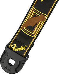Fender® QuickGrip Lock End Strap bk/y/br 