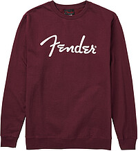 Fender® Spagh. Logo Pullover maroon S  