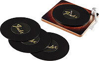 Fender® Sunburst Turntable Coaster Set  
