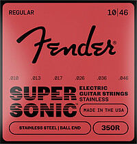 Fender® Supersonic 350R St.​steel 010/​046 