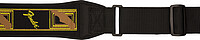 Fender® Swell Neoprene Logo Strap bkylbr 