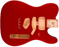 Fender T-Body Deluxe Alder c. apple red  
