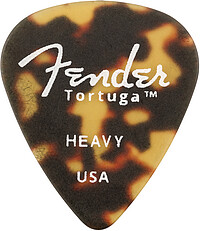 Fender® Tortuga® 351 Picks, heavy (6)  