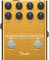 Fender® Trapper Bass Distortion Pedal  
