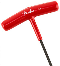 Fender® Trussrod Wrench 1/8" T-style red 