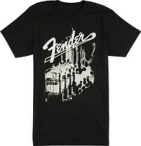 Fender® Tubes T-​Shirt, Black, S  