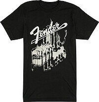 Fender® Tubes T-​Shirt, Black, XXXL  