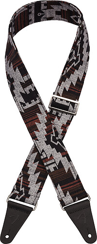 Fender® Zion Strap, Black Aztec, 5cm  