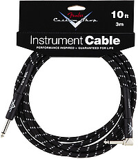 Dieses Kabel aus der Fender(R) Custom Shop Serie wurde speziell für Live-Situationen entwickelt. Extra dicker 8mm Mantel …... Fender® Kabel Custom Shop Black Angled *