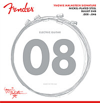 Yngwie Malmsteen Signature Strings haben eine spezielle Art der Umwicklung und sind mit ihrer Zusammenstellung der …... Fender® YJM Signature Strings 008/046