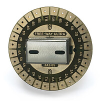Free-Way Switch 3X3-05 gold, gold tip  
