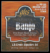 GHS 5-​string Banjo Stainless Steel *  