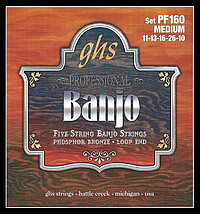 GHS PF160 5-​string Banjo Ph. Bronze M  