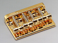 Gotoh 201B-​4 4-​string Bassbrücke gold  