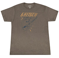 Gretsch® Lightning Bolt T-​Shirt, brn XL  