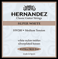 Hernandez Classic White, medium tension  