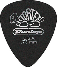 Dunlop Plectren Black Tortex 073 (12)  