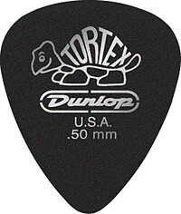 Dunlop Plectren Black Tortex *  