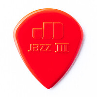 Dunlop Plectren Jazz 3 rot,​Nachfüllbag24 