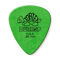 Dunlop Plectren Tortex 088 grün (12)  