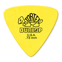 Dunlop Plectren Tortex Tri 073 gelb (6)  