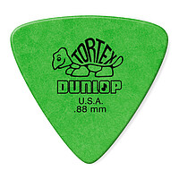 Dunlop Plectren Tortex Tri 088 grün (6)  