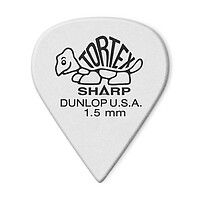 Dunlop Tortex Sharp 150 weiß (12)  