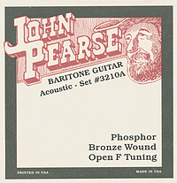 J. Pearse 3210 Bariton Acoustic Open F  
