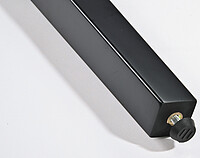 K & M 13925 Klavierbank, weiß matt Vel.  