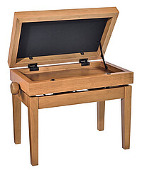 K & M 13957 Klavierbank/Fach nat matt VL 