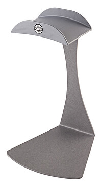 K & M 16075 Kopfhörer Tischstativ grau  