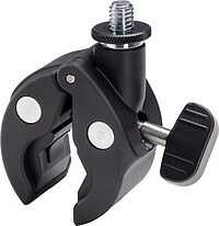 K & M 23690 Universalklemme, schwarz  