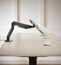 K & M 23876 Laptop-Halter, schwarz  