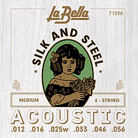 La Bella 710M Silk & Steel Med. 012/​056  