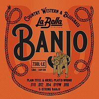La Bella 730 L 5-​Str. Banjo Loop 010  