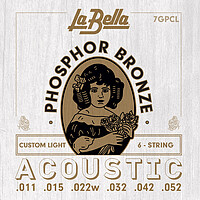 La Bella 7GPCL Phosphor Bronze 011/​052 
