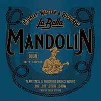 La Bella 880 H Mandolin Bronze 012/​040 