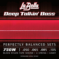 La Bella Black Nylon Tape 750N 050/​105 