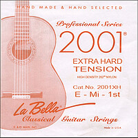 La Bella Einzelsaite 2001 Extra Hard E1  