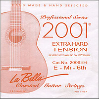 La Bella Einzelsaite 2001 Extra Hard E6  