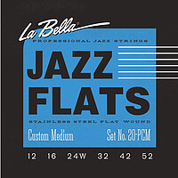 La Bella Jazz Flats Stainl-​20PCM 012/​052 