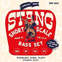 La Bella Stang Short Scale Basssaiten *  