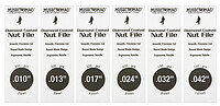 Nomad MN667 Nut File Set El. SL (6+Case) 