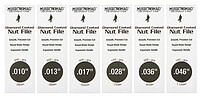 Nomad MN668 Nut File Set El. L (6+Case)  