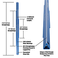 Nomad MN820 Tri-Beam 3in1 Straightedge  