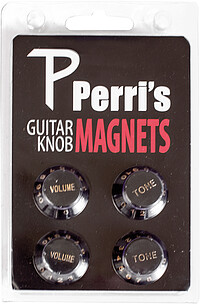 Perri´s Guitar Knob Magnets black (4)  